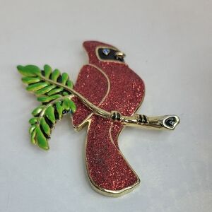 Vintage Butler Cardinal Brooch